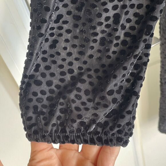 A New Day Women's Plus Faux Wrap Dress Size XXL Velvet Stretch Whimsigoth Event - Picture 6 of 11